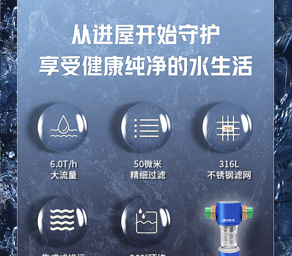 龍勝前置過(guò)濾器LS-HGS-19